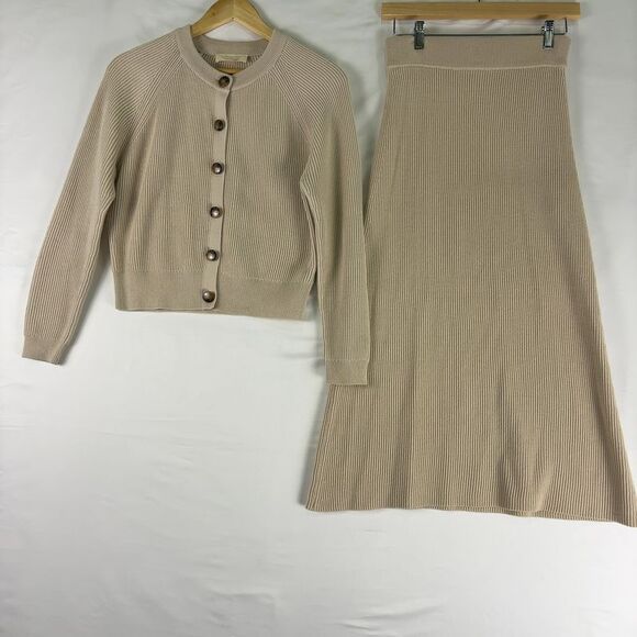 Sezane Dresses & Skirts - Sezane Women's Cardigan and Skirt set